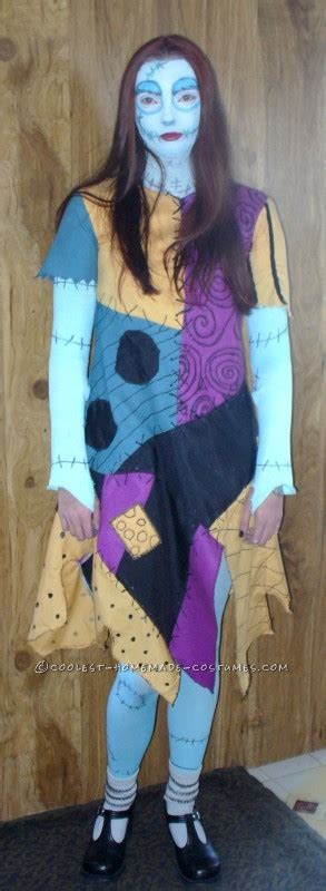 Coolest Homemade Sally From Nightmare Before Christmas Costume