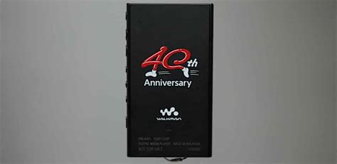 Sony Walkman 40th Anniversary Features Photos And Price The Output