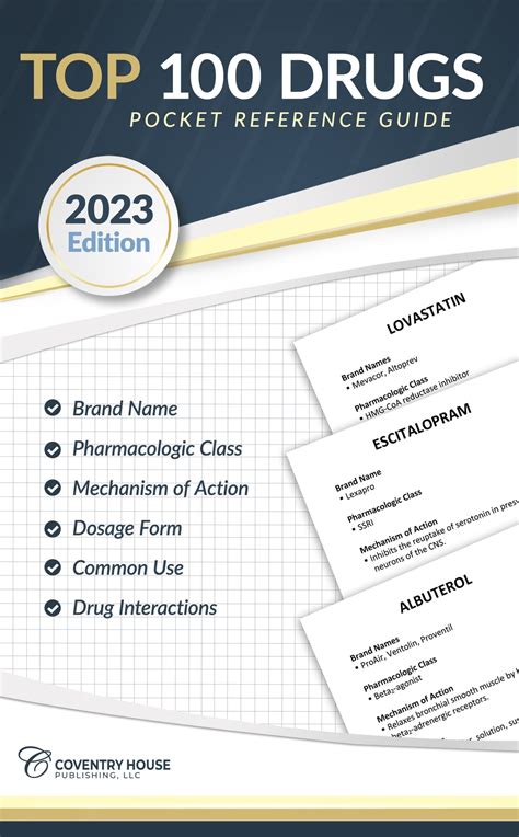 Top 100 Drugs Pocket Reference Guide (2023 Edition) eBook by Coventry House Publishing - EPUB ...