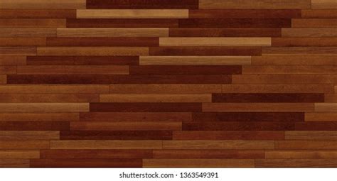 Seamless Wood Parquet Texture Linear Brown Stock Photo