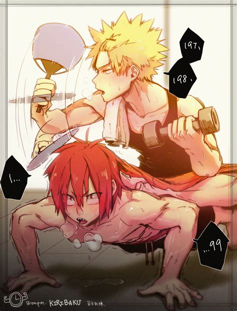 Bakugou Katsuki And Kirishima Eijirou Boku No Hero Academia Drawn By Xiaocreation0528