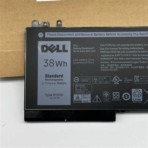 OEM 38Wh RYXXH Battery For Dell Latitude 12 5000 E5250 E5550 E5450