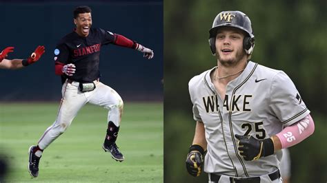 College World Series Wake Forest Stanford Wake Forest Vs Stanford Ncaa