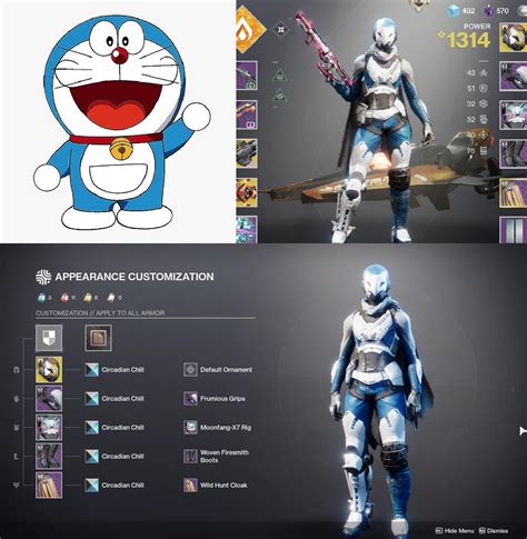 Try to cosplay as Doraemon : DestinyFashion