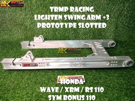 Trmp Racing Lighten Swing Arm Plus Prototype Slotted Honda Wave Rs