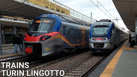 4K Trains In Turin Lingotto Treni A Torino Lingotto 2023