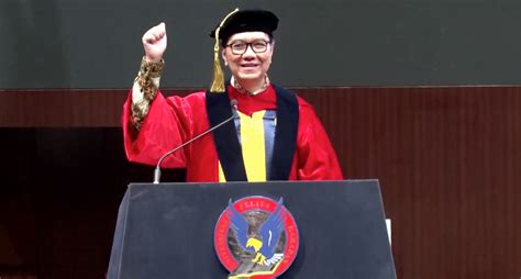 Upacara Pengukuhan Guru Besar Orasi Ilmiah Prof Dr Fransisco Budi