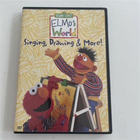 Elmo S World Singing Drawing More DVD 2000 74645143491 EBay