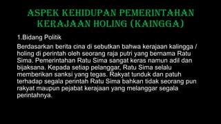 Kerajaan Holing Kalingga PPT