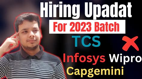 When TCS Infosys Wipro Cognizant Capgemini Will Hire For 2023