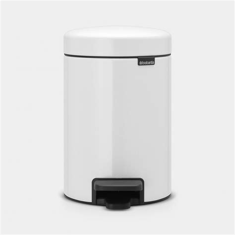 BRABANTIA 112126 Pedal Bin Newicon 3 Litre Kanta Za Otpad Bijela