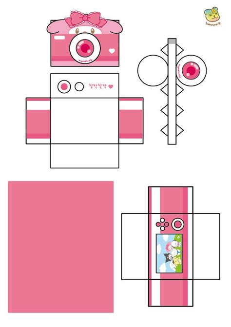 Pin By Dana Maxey On Sanrio Crafts Paper Dolls Diy Paper Toys