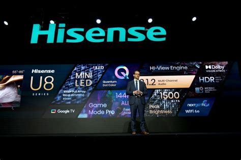 Hisense Presenta Su Nueva Gama De Productos En Ces Con Uled Mini