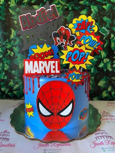 Pin De Maritza Cadillo En Cake Infantil Pasteles De Spiderman Tortas