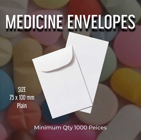 Medicine Envelopes Pcs Daraz Lk