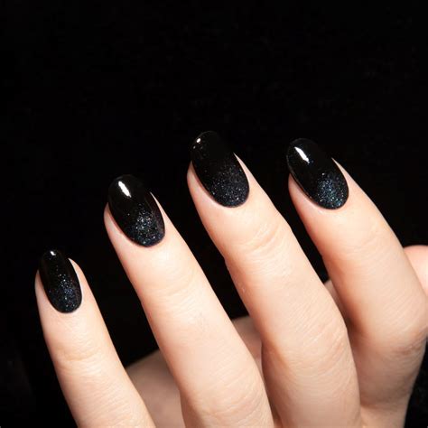 All Black Nails