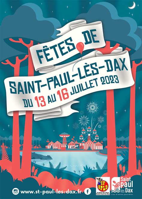 Fêtes de Saint Paul lès Dax du 13 au 16 juillet Saint Paul lès Dax