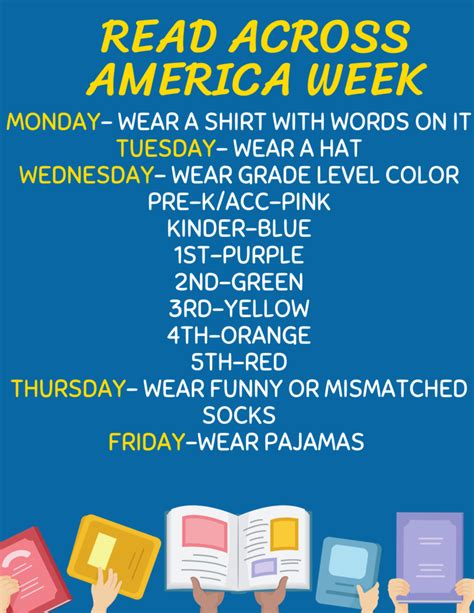 Read Across America Week Harvey R Newlin Elementary School