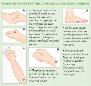 Pressure Points for the Lower Back and Sciatic Nerve | A Little Bit of ...