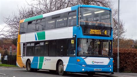 Transfer Stagecoach Bus Lx Afn On Route Part Youtube