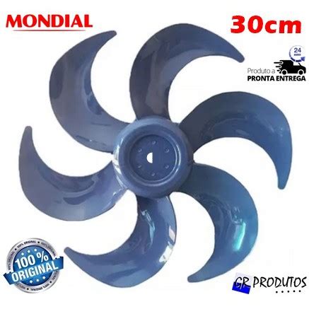 Hélice Botão Trava Hélice Botāo Ventilador Mondial 30cm 30 Maxi