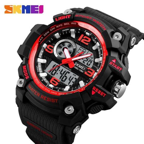 Skmei Men Sports Watches Outdoor Fashion Watch Countdown Alarm Chrono