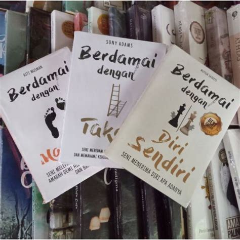 Jual Buku Motivasi Psikologi Berdamai Dengan Diri Sendiri Berdamai