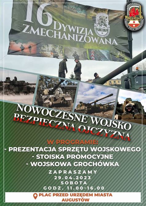 Nowoczesne Wojsko Bezpieczna Ojczyzna August W Wydarzenia Na