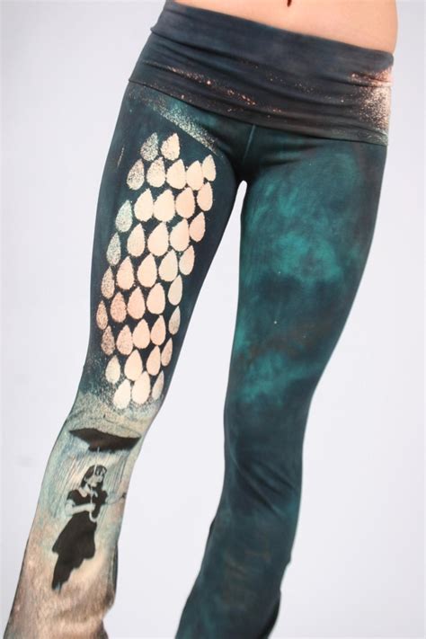 Surprise Pants Artist Painted Yoga Pants