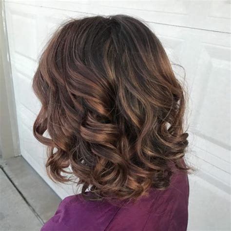 11+ Cool Shoulder Length Layered Hairstyles For Curly Hair