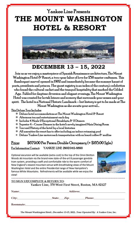 Charter Bus Tours | YANKEE LINE