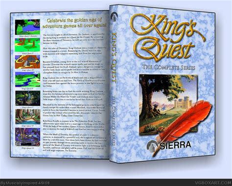 King's Quest Collection PC Box Art Cover by MusicallyInspired