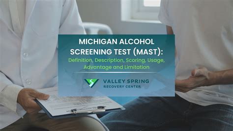 Michigan Alcohol Screening Test Mast Definition Description