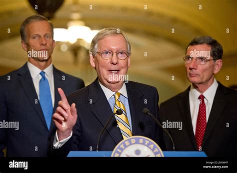 United States Senate Majority Leader Mitch McConnell (Republican of ...