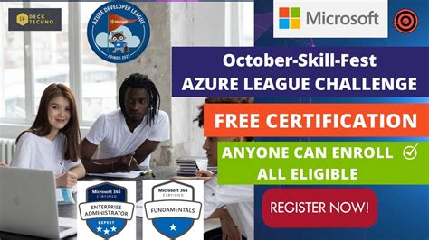 Microsoft October Skill Fest Free Microsoft Certification Courses