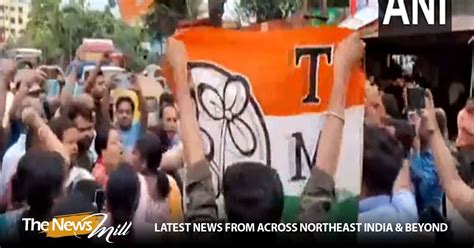 Wb Scuffle Breaks Out Between Tmc And Bjp Workers In Paschim Bardhaman