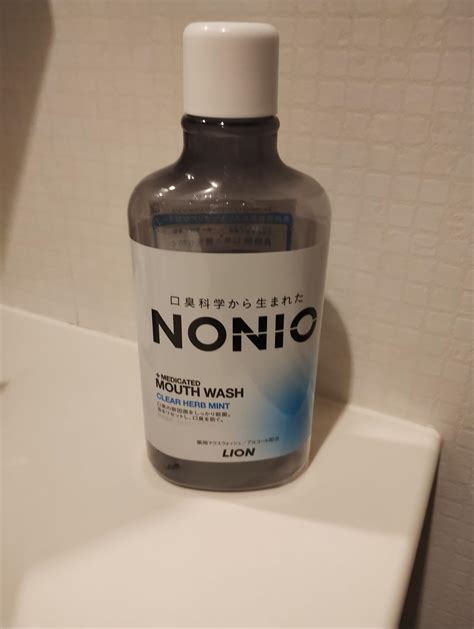 Amazon 【jp限定】 Nonioノニオ 洗口液 口臭原因菌を殺菌 600ml ミニリンス80ml付き