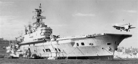 Hms Ark Royal R Audacious Class Aircraft Carrier Royal Navy