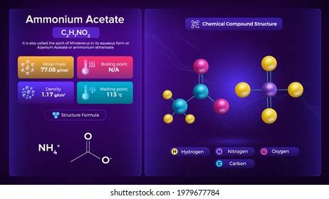 26 Ammonium Acetate Images, Stock Photos & Vectors | Shutterstock