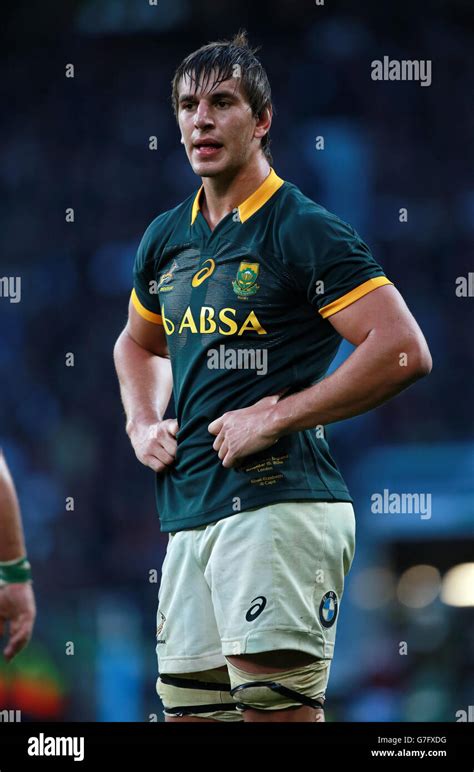 South Africas Eben Etzebeth During The Qbe International At Twickenham