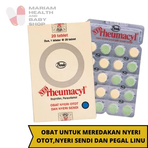 Jual Neo Rheumacyl Strip Isi Tablet Obat Nyeri Otot Nyeri Sendi