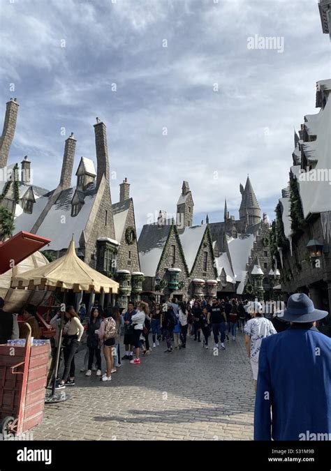 Hogsmeade at Universal Studios Stock Photo - Alamy