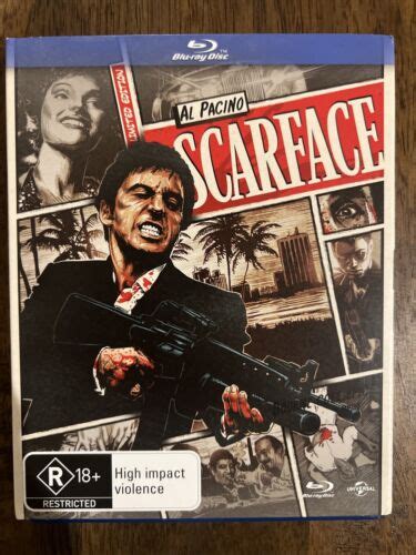 Scarface Al Pacino Blu Ray With Slipcover Ebay