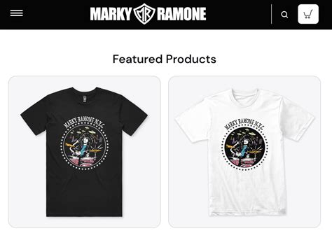 marky ramone  marky ramone shop