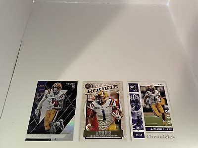 Panini Chronicles Draft Picks Legacy Rookies Ja Marr Chase Cards