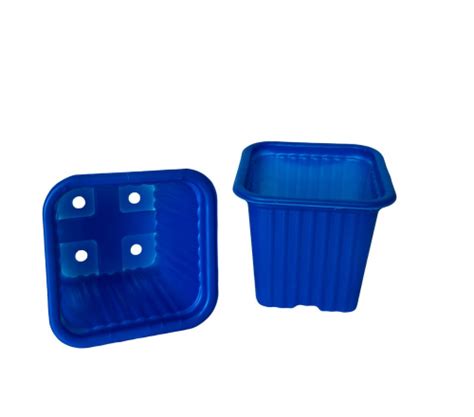 Контейнер синий Р7 (7х7х6,5 см) (40 шт)
