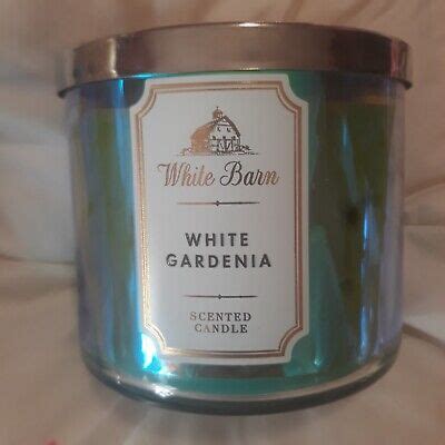 Bath And Body Works White Barn White Gardenia Wick Candle Rare