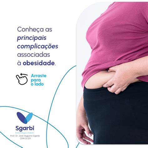 Conheça as principais complicações associadas á obesidade