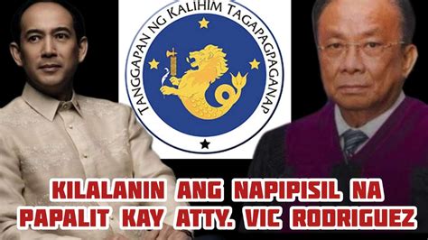 Chief Justice Bersamin Nga Ba Ang Papalit Kay Atty Vic Rodriguez Youtube