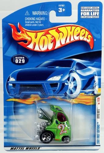 Hot Wheels Hyper Mite 2001 First Editions Series 28757 NRFP Green SP5 1 64 EBay